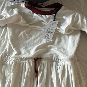 Varley white contrast tennis dress size L
